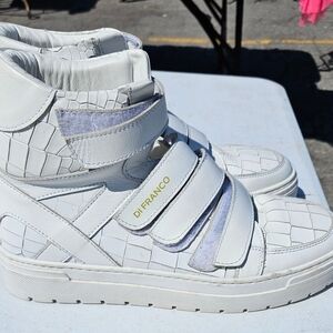 Di Franco White High-Top Sneakers Size 42